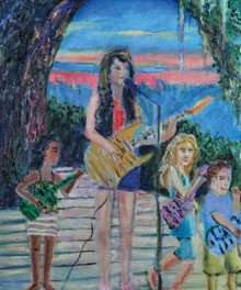 Music Wafted Through the Trees