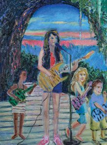 Music Wafted Through the Trees