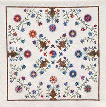 quilt Floral Splendor Raffle Quilt 2018