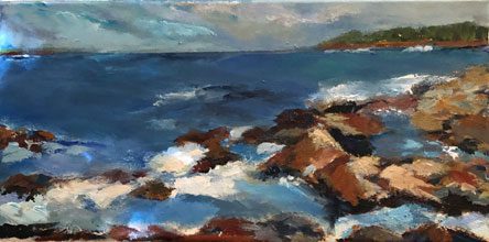 side Acadia Coast Nancy Vineburg