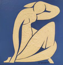 fabulous McKeever Joan Matisses Blue Nude Opposite