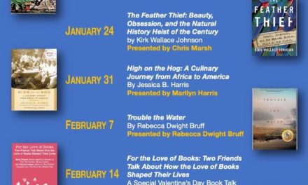 Books Sandwiched In, Live & On Zoom