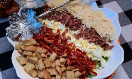 Spring Supper on the Deck