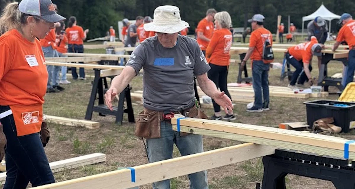 Home Depot Foundation Builds for LowCountry Habitat