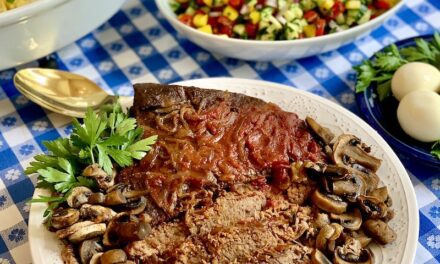 Passover Beef Brisket Supper