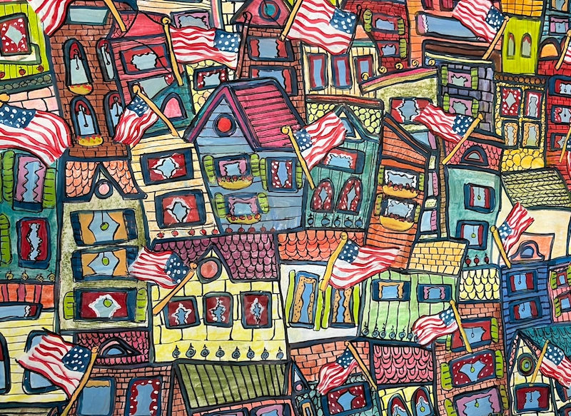 The Art Posse Decorates Downtown Beaufort