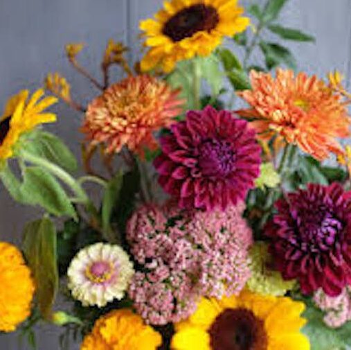 Baked Goods & Fall Flowers