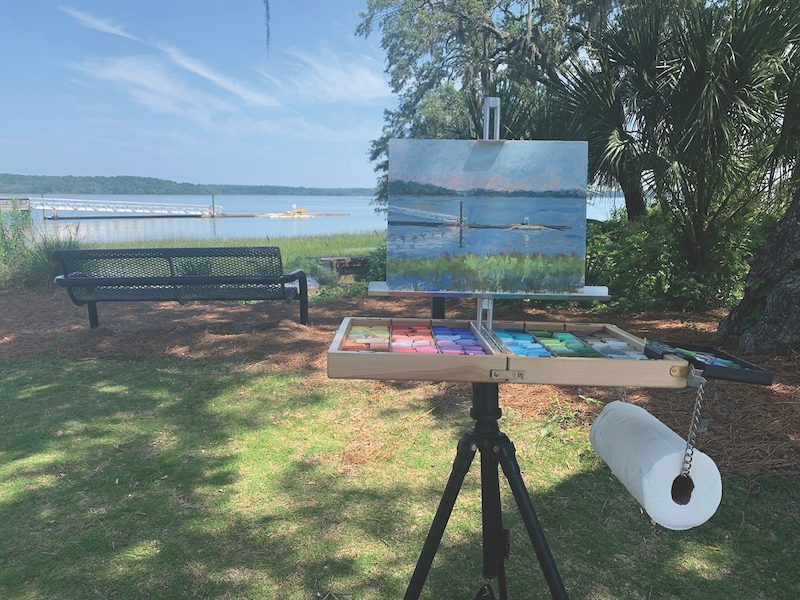 Art League Offers Plein Air Pastel Workshop