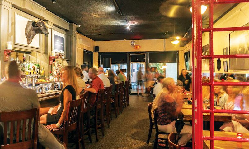 Dishing at the Old Bull Tavern