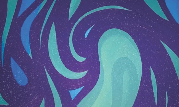 Teenage Artist Showcases Abstract View
