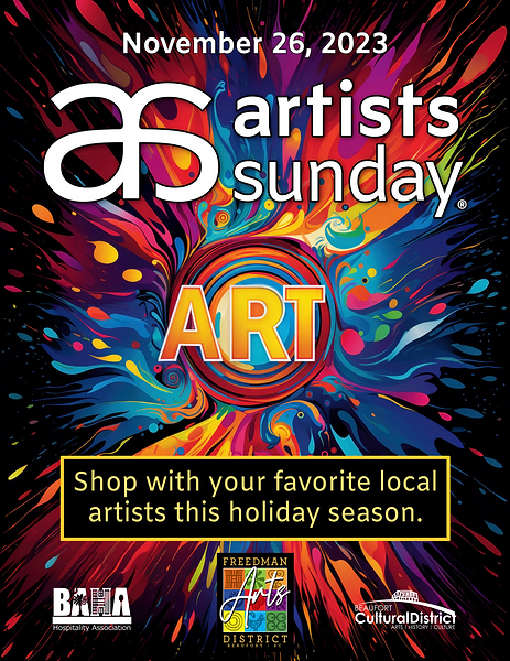 This Season, ‘Shop Art’ on Artists Sunday!