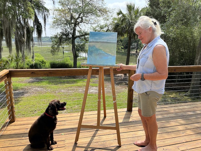 Studio Visit: An Artist’s Eden